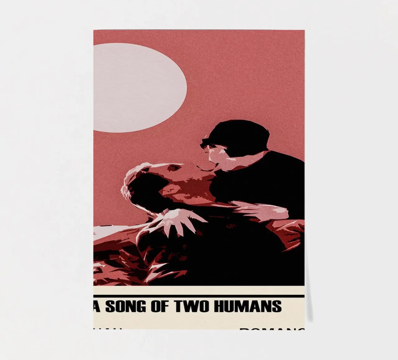 Sunrise A Song of Two Humans sticker sheet by TheArtstudio