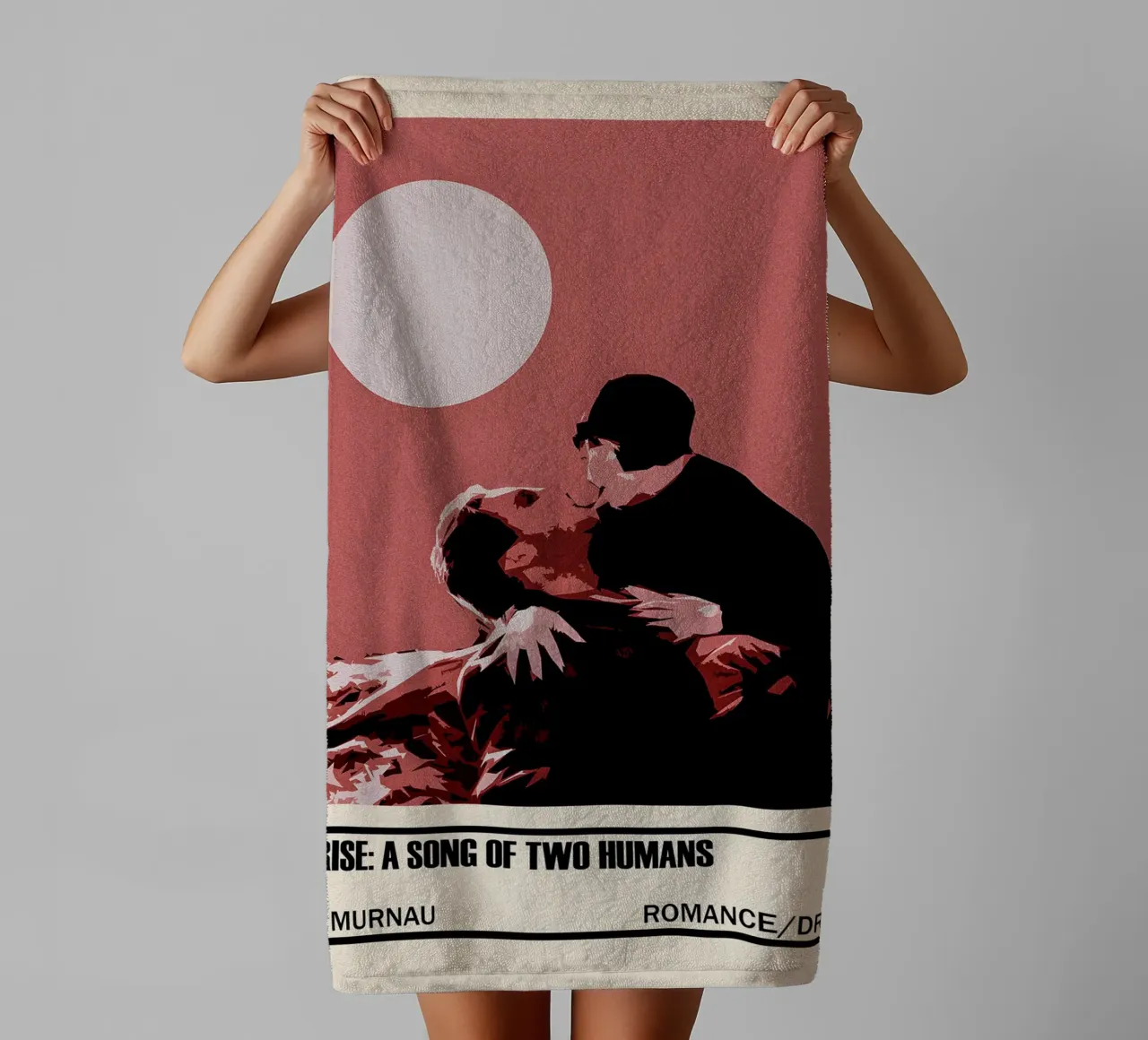 Sunrise A Song of Two Humans asciugamano da bagno da TheArtstudio