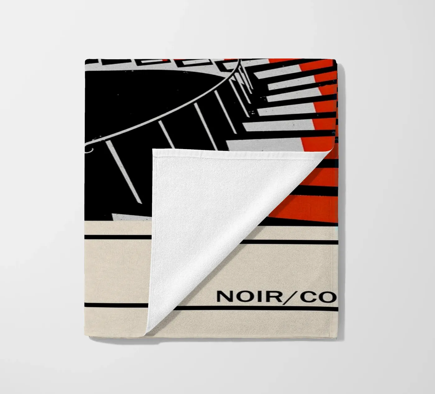 Sunset Boulevard beach towel by TheArtstudio