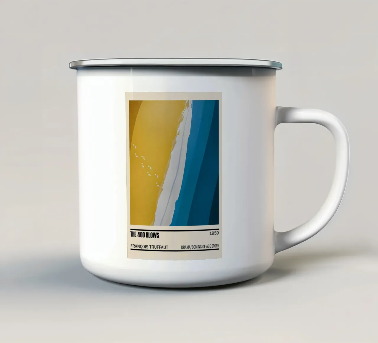 The 400 Blows tazza in smalto da TheArtstudio