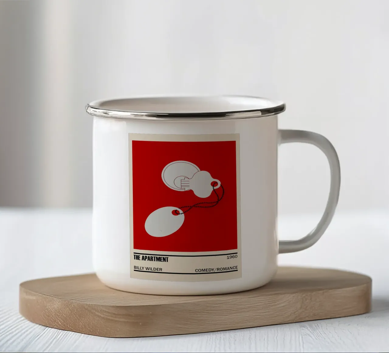 The Apartment tazza in smalto da TheArtstudio