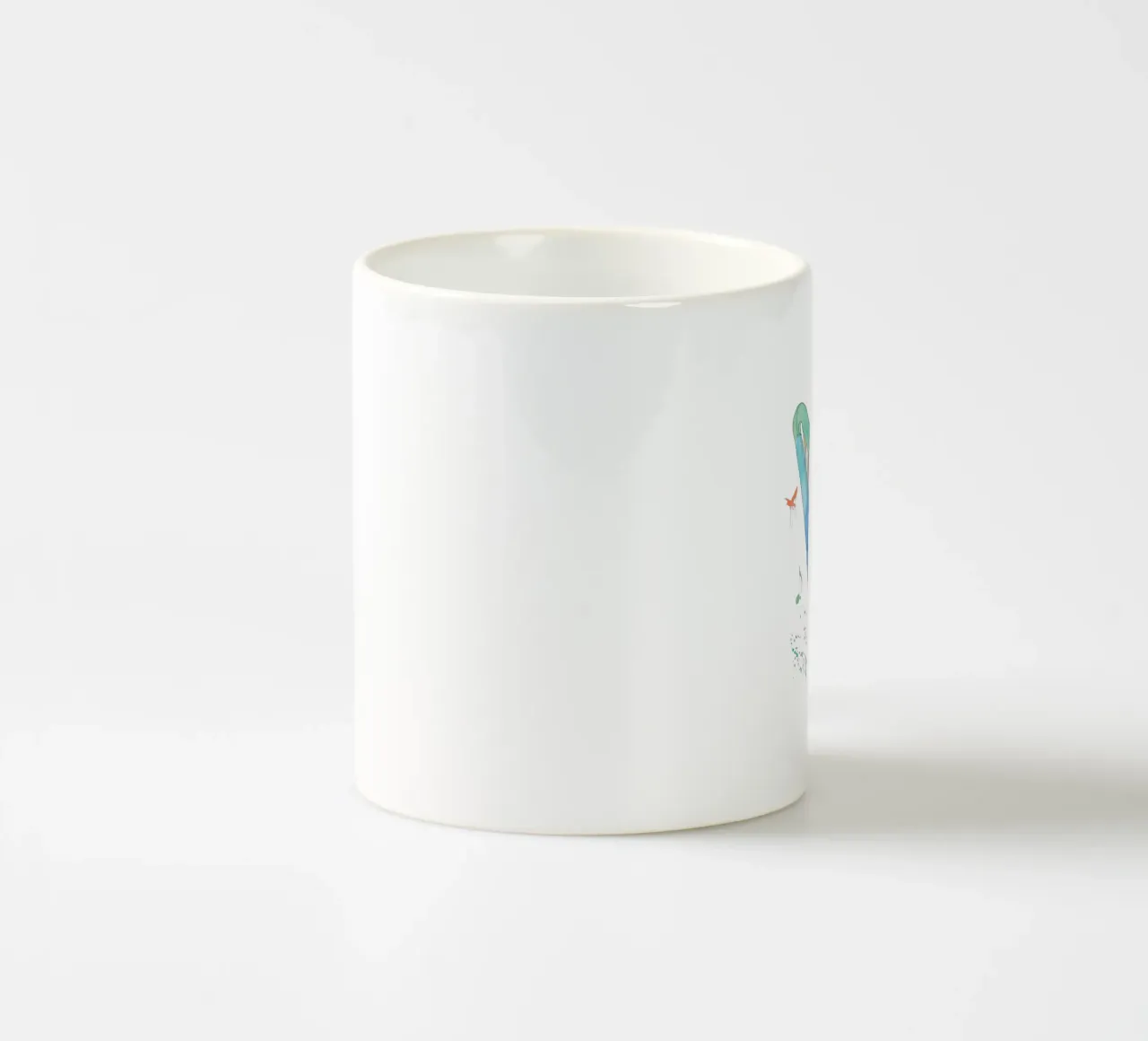 arpa acquerello tazza in ceramica da berwies