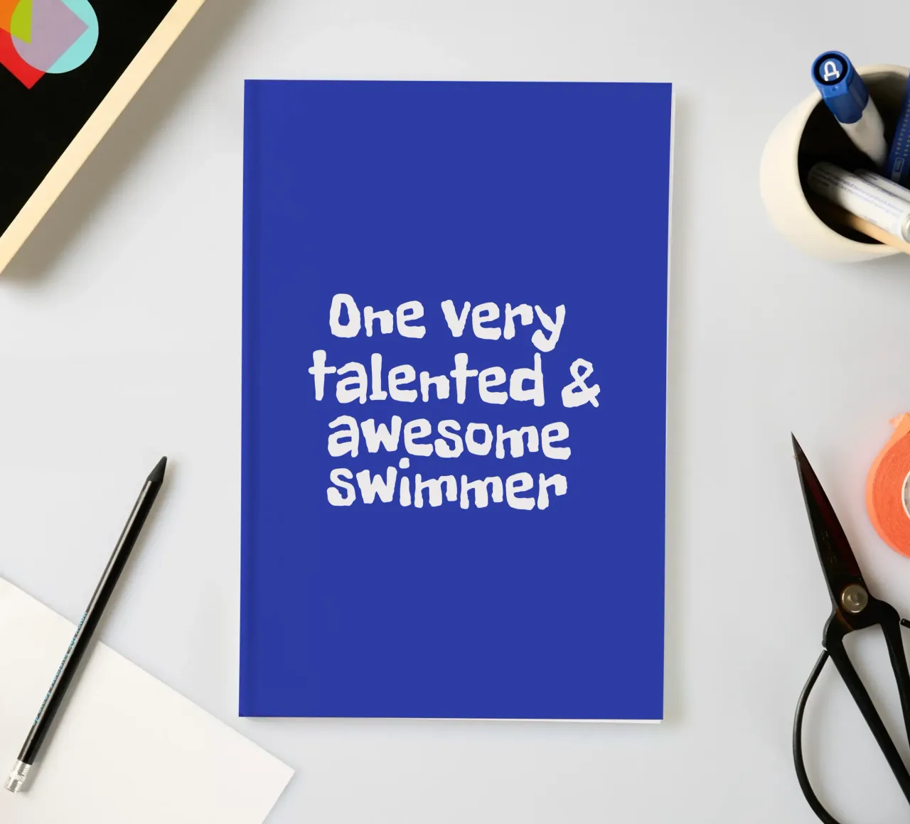 one very talented and awesome swimmer notebook by happieeagle