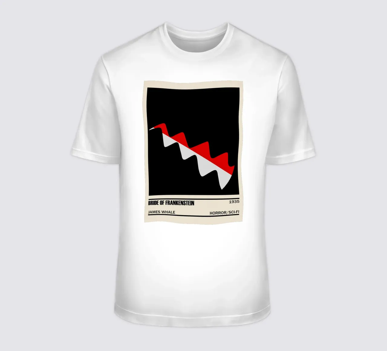 The Bride of Frankenstein t-shirt da TheArtstudio