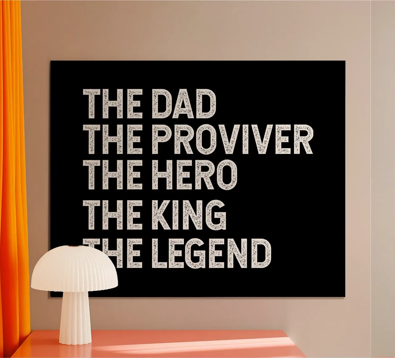 The dad provider hero legend king poster da happieeagle