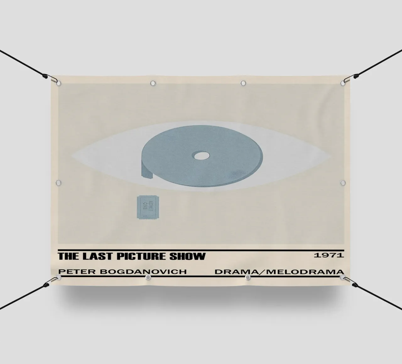 The Last Picture Show telo in pvc da TheArtstudio