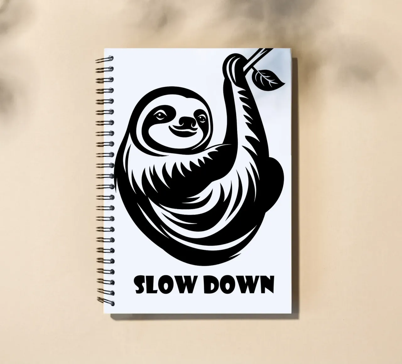 Mach langsam Faultier | Slow Down Ringbuch von Autofocus