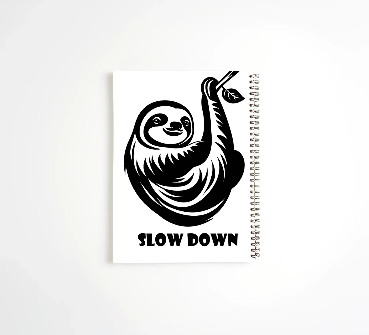 Mach langsam Faultier | Slow Down Ringbuch von Autofocus