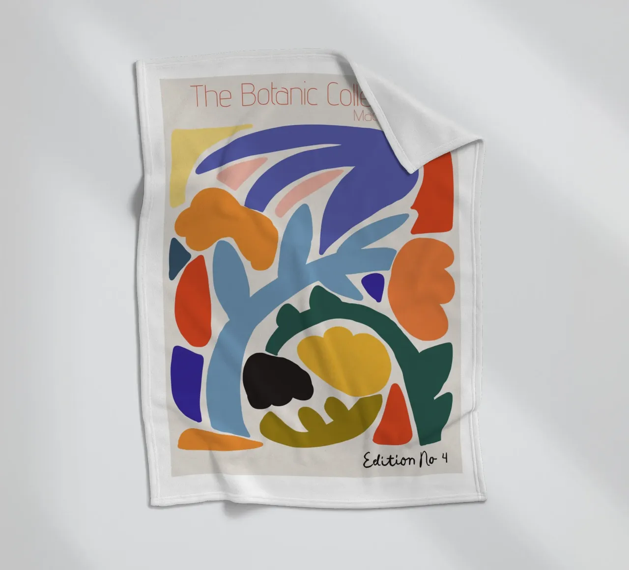 Botanic Collection Madrid coperta in pile da treechild