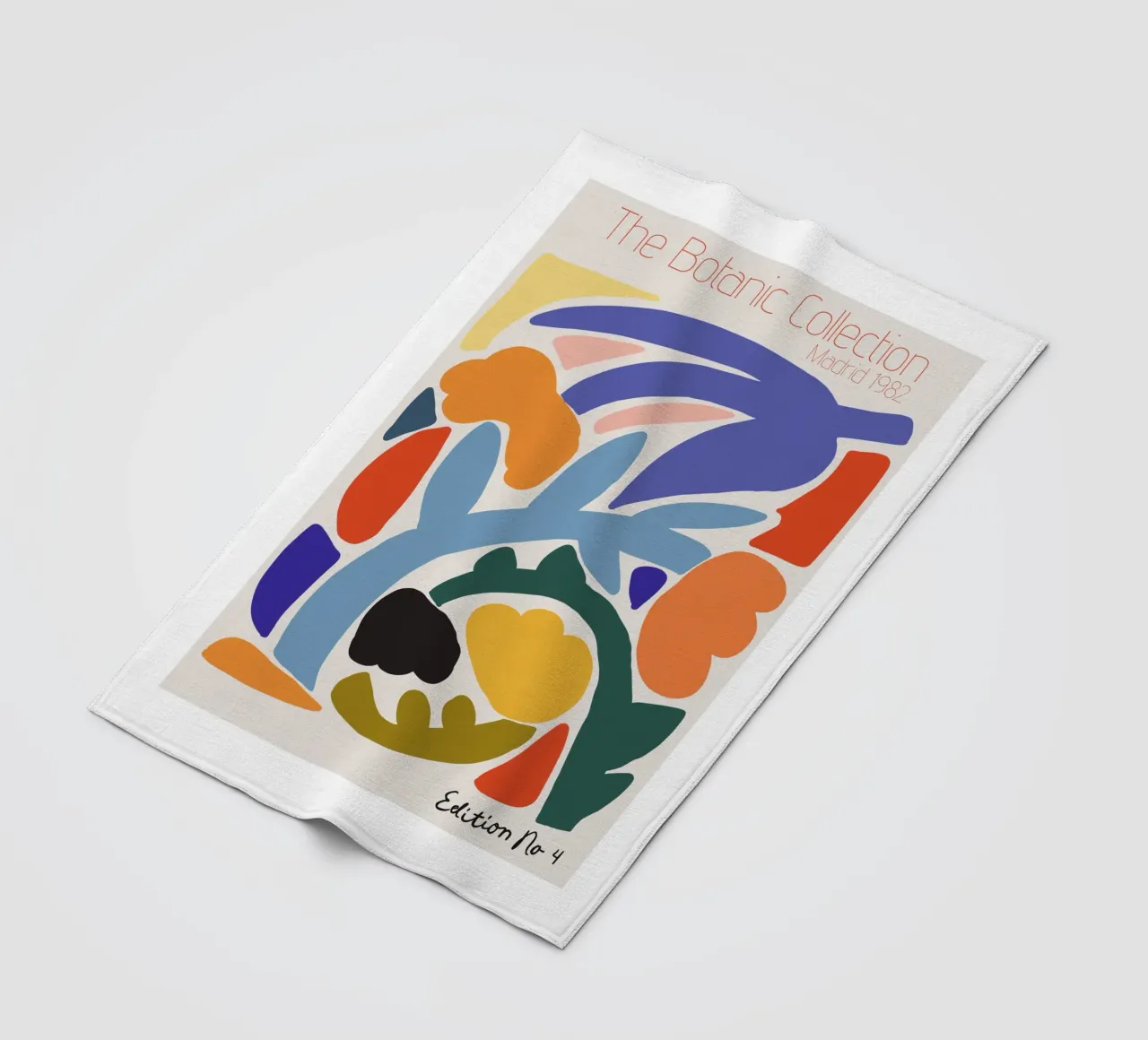 Botanic Collection Madrid coperta in pile da treechild