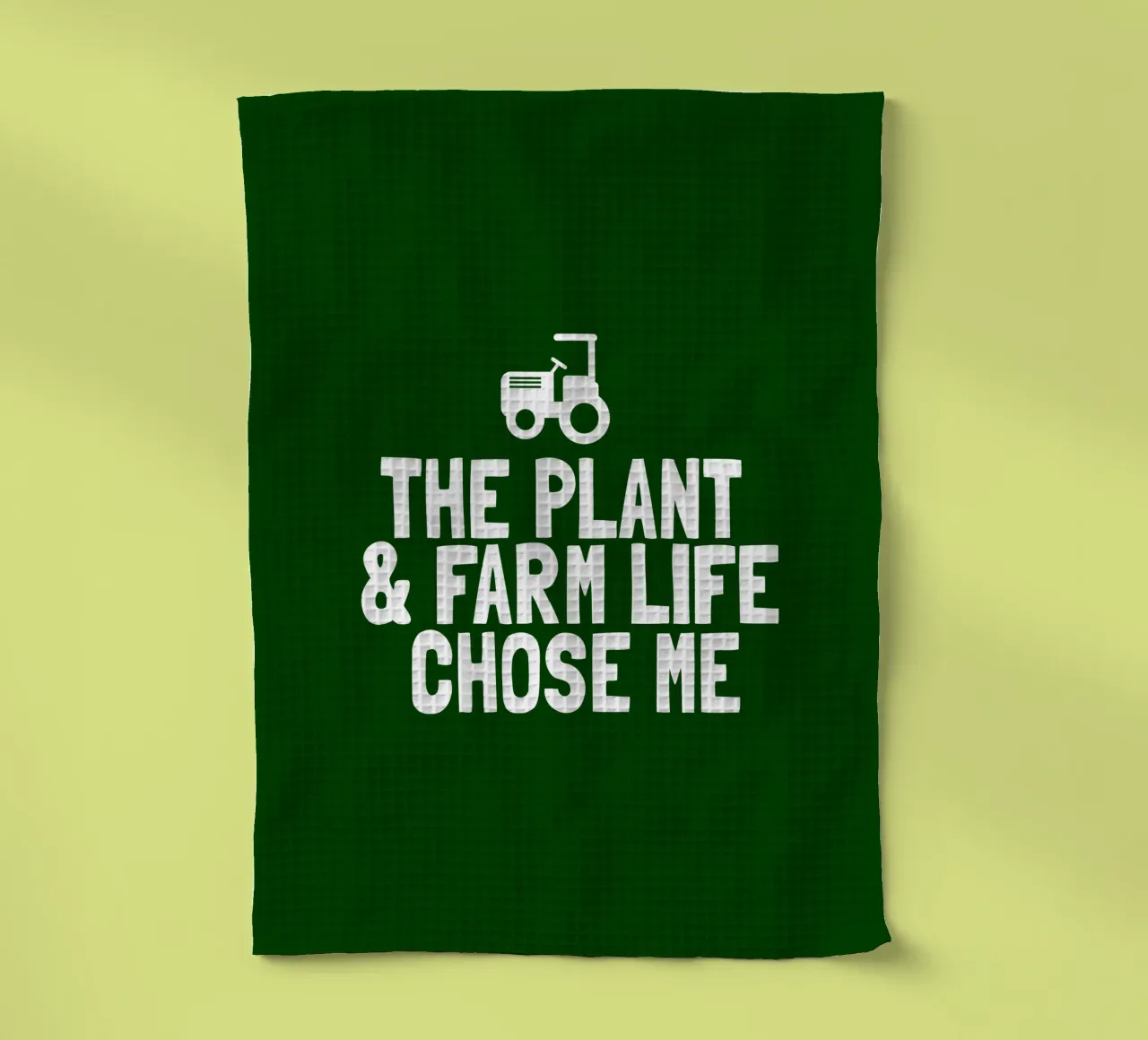 The plant and farm life chose me Geschirrtuch von happieeagle