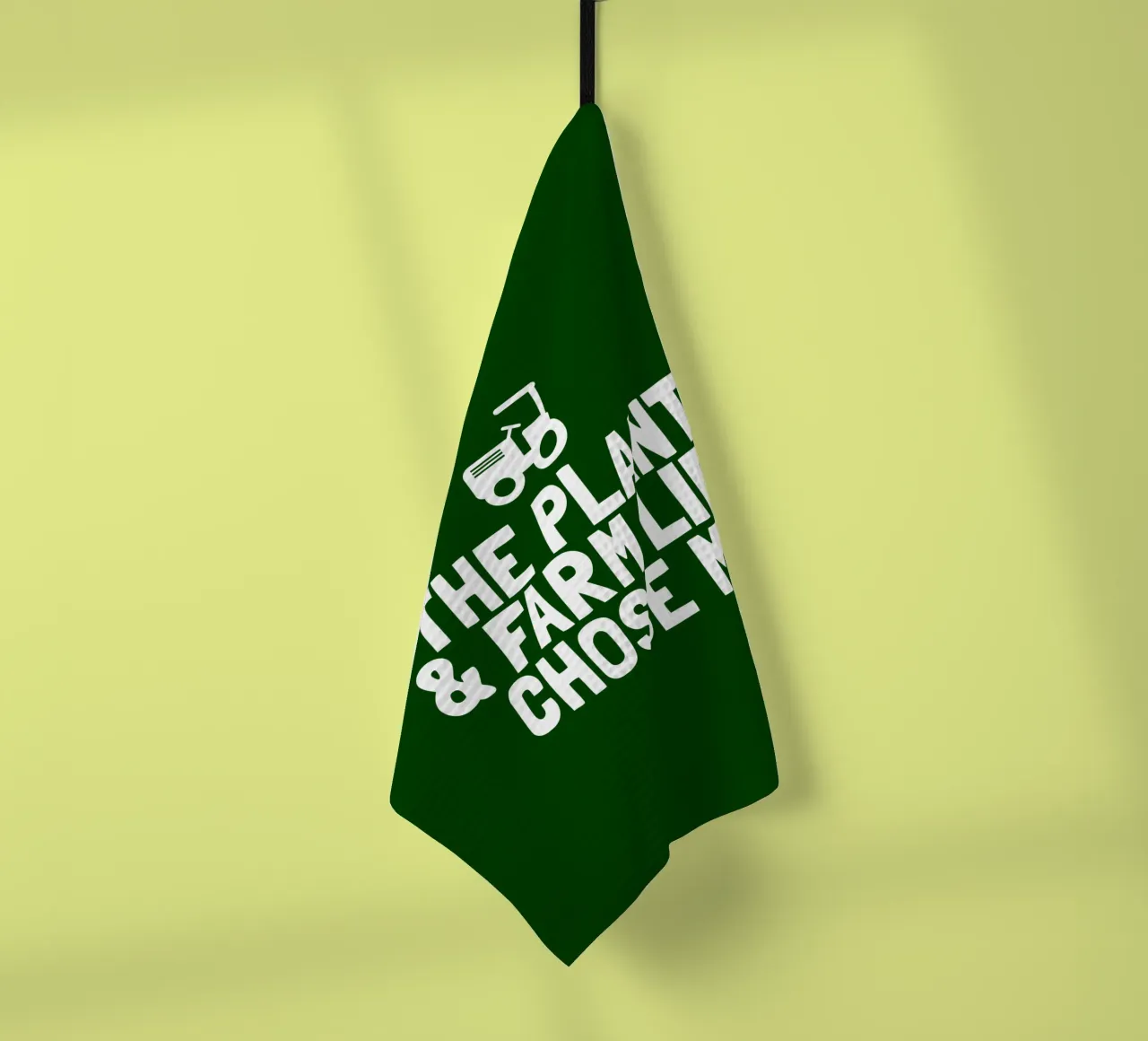 The plant and farm life chose me Geschirrtuch von happieeagle