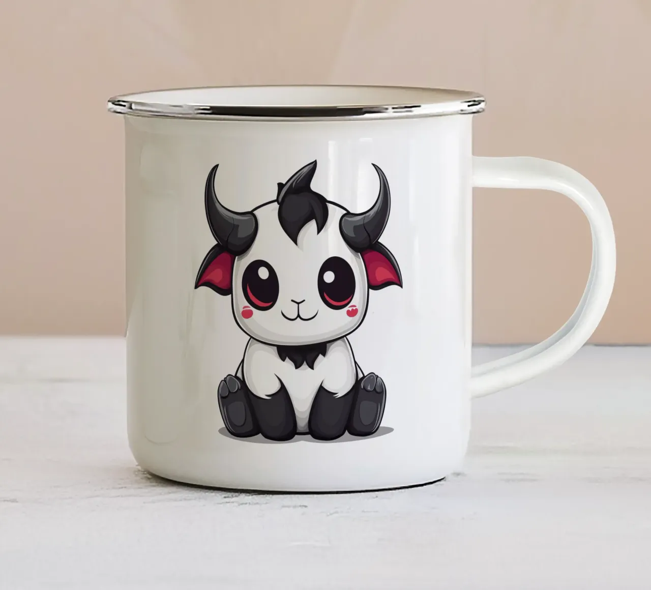 Vestiti per bambini Little Devil tazza in smalto da Autofocus