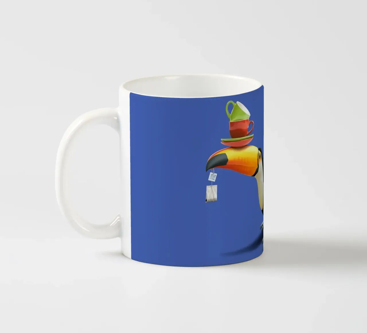 Tea for Tou (Colour) tazza in ceramica da Rob Art | Illustration