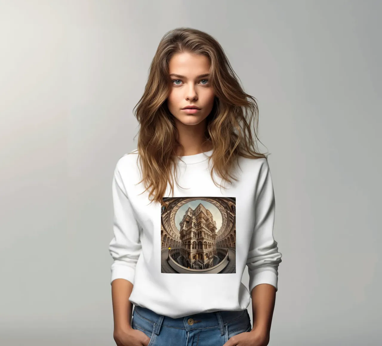 Sphere 056 - Ornate Architectural Fantasy sudadera de Spheres
