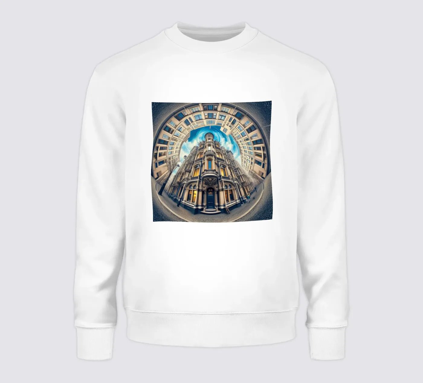 Sphere 059 - Circular Victorian Architecture sweatshirt by Spheres