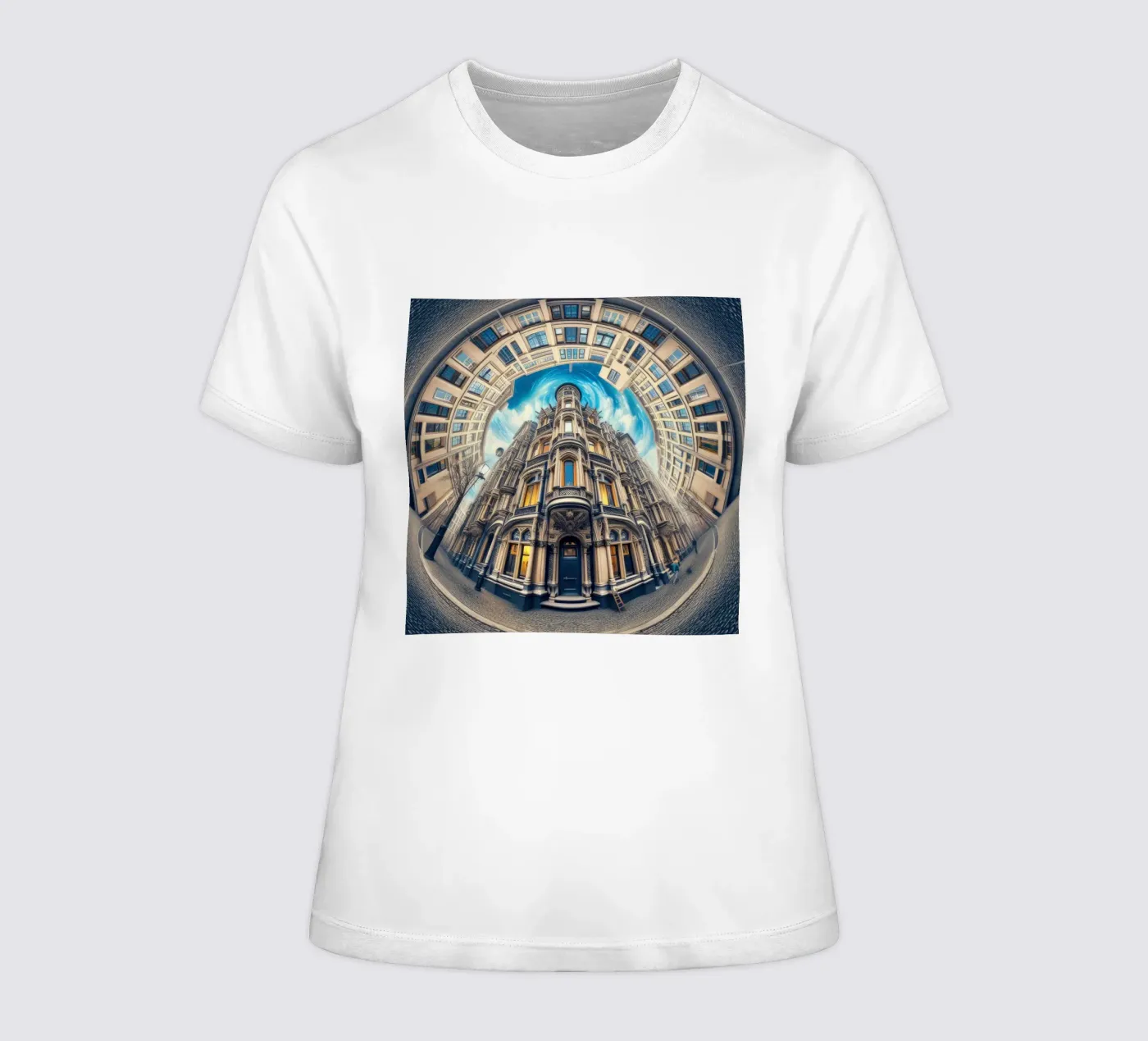 Sphere 059 - Circular Victorian Architecture t-shirt da donna da Spheres