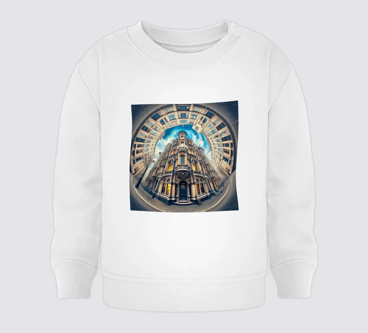 Sphere 059 - Circular Victorian Architecture felpa neonato da Spheres