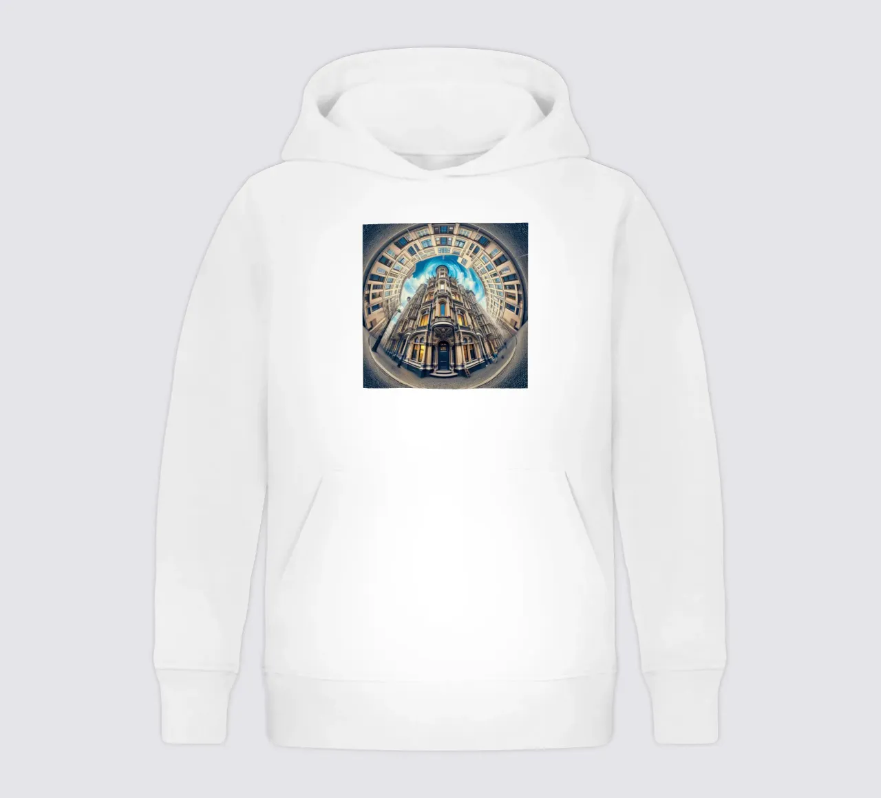 Sphere 059 - Circular Victorian Architecture felpa bambino con cappuccio da Spheres