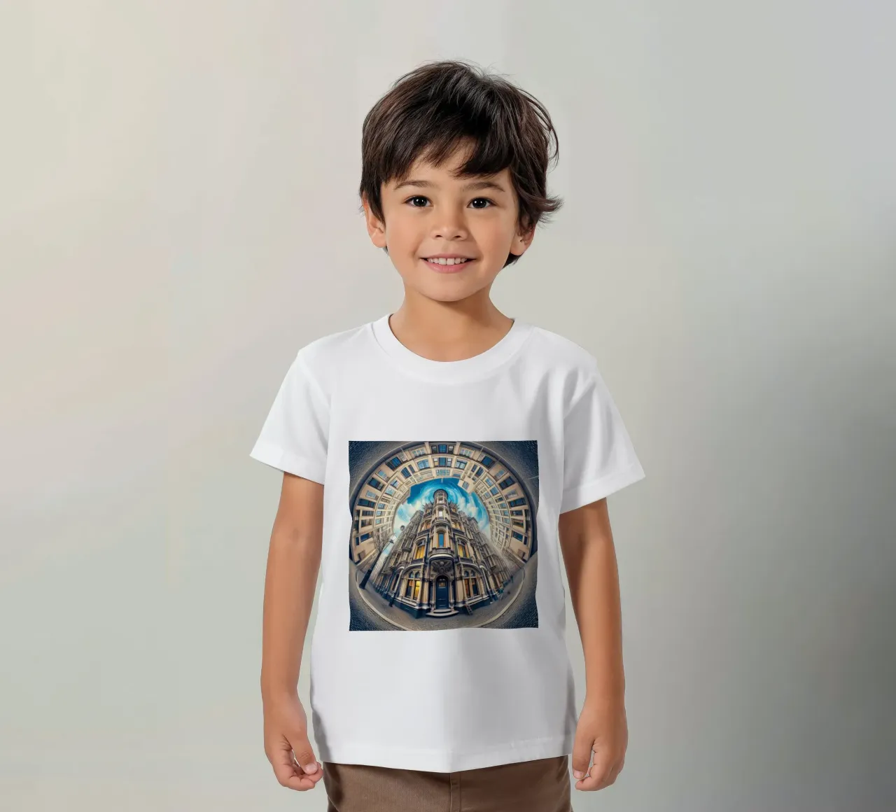 Sphere 059 - Circular Victorian Architecture kinder t-shirt van Spheres
