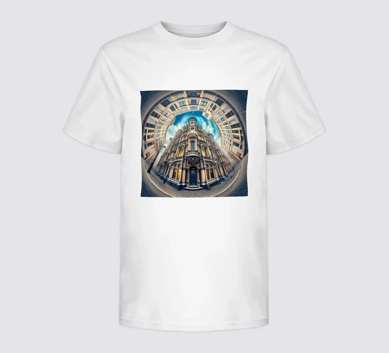 Sphere 059 - Circular Victorian Architecture kinder t-shirt van Spheres