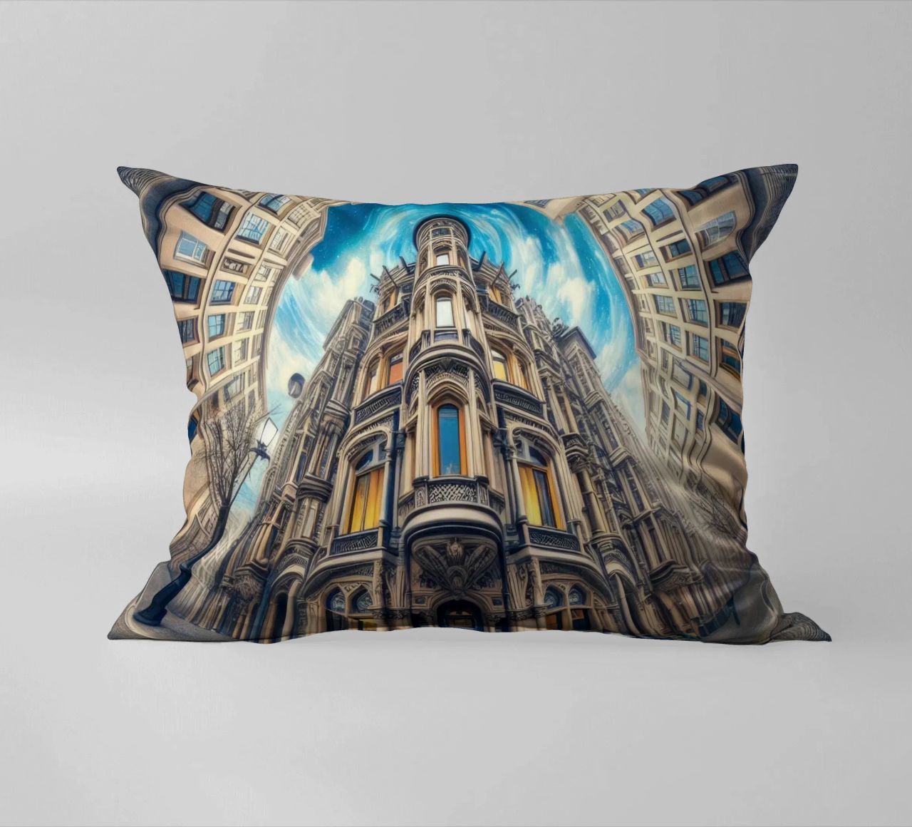 Sphere 059 - Circular Victorian Architecture cuscino da Spheres