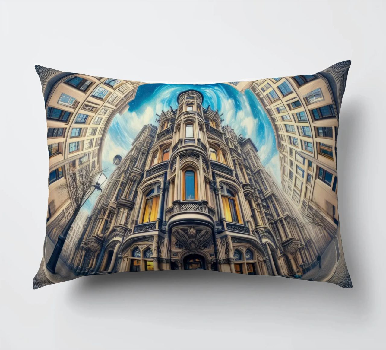 Sphere 059 - Circular Victorian Architecture cuscino da Spheres