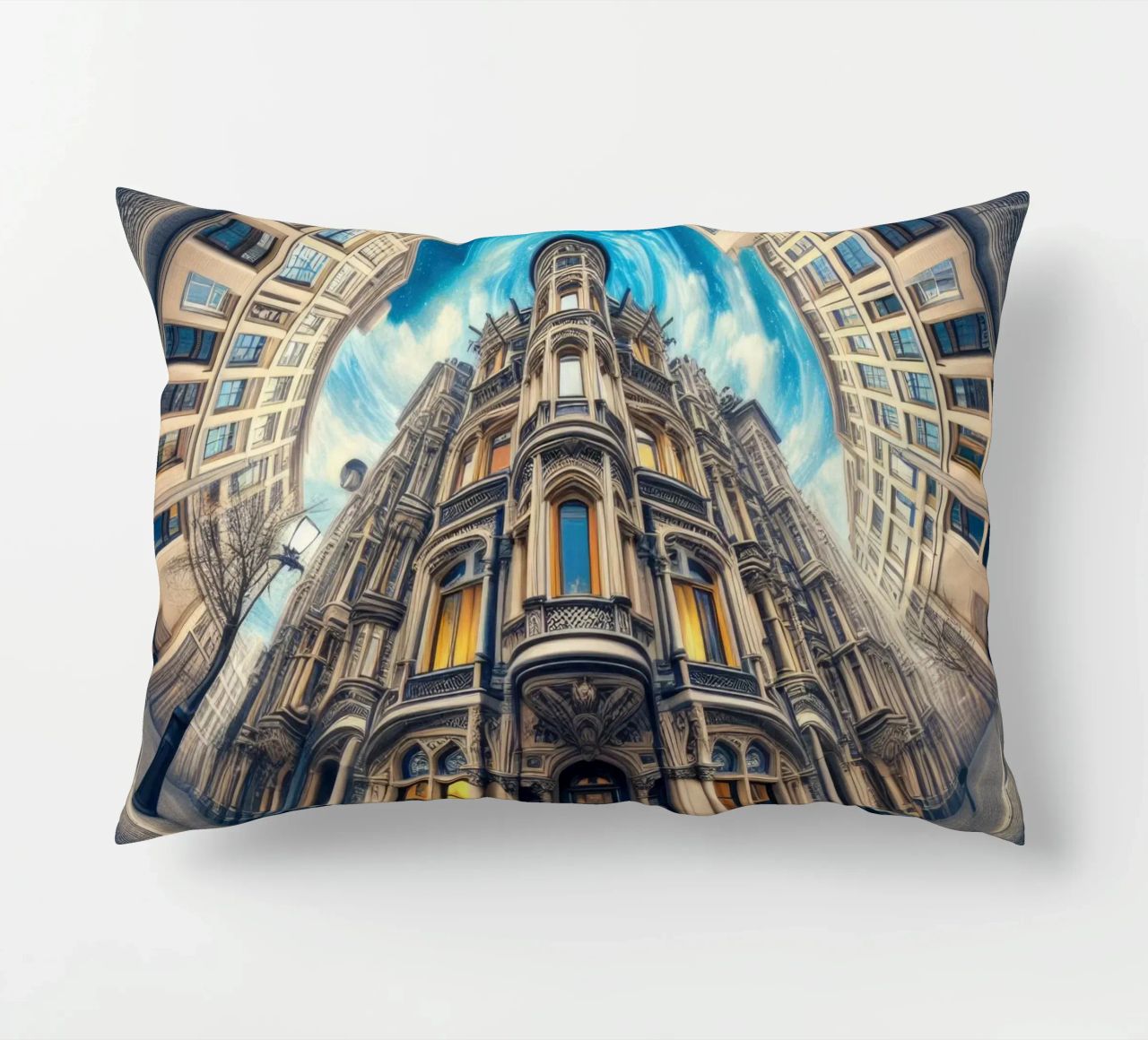 Sphere 059 - Circular Victorian Architecture cuscino da Spheres