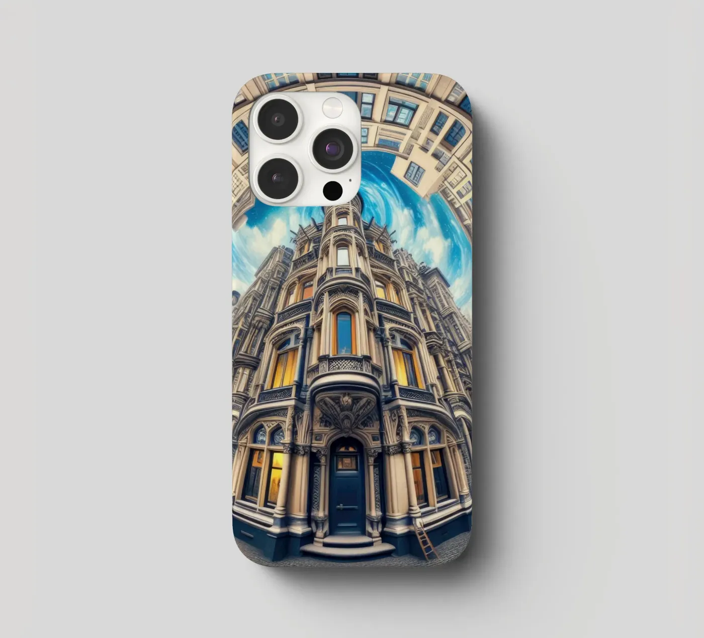 Sphere 059 - Circular Victorian Architecture iphone case by Spheres