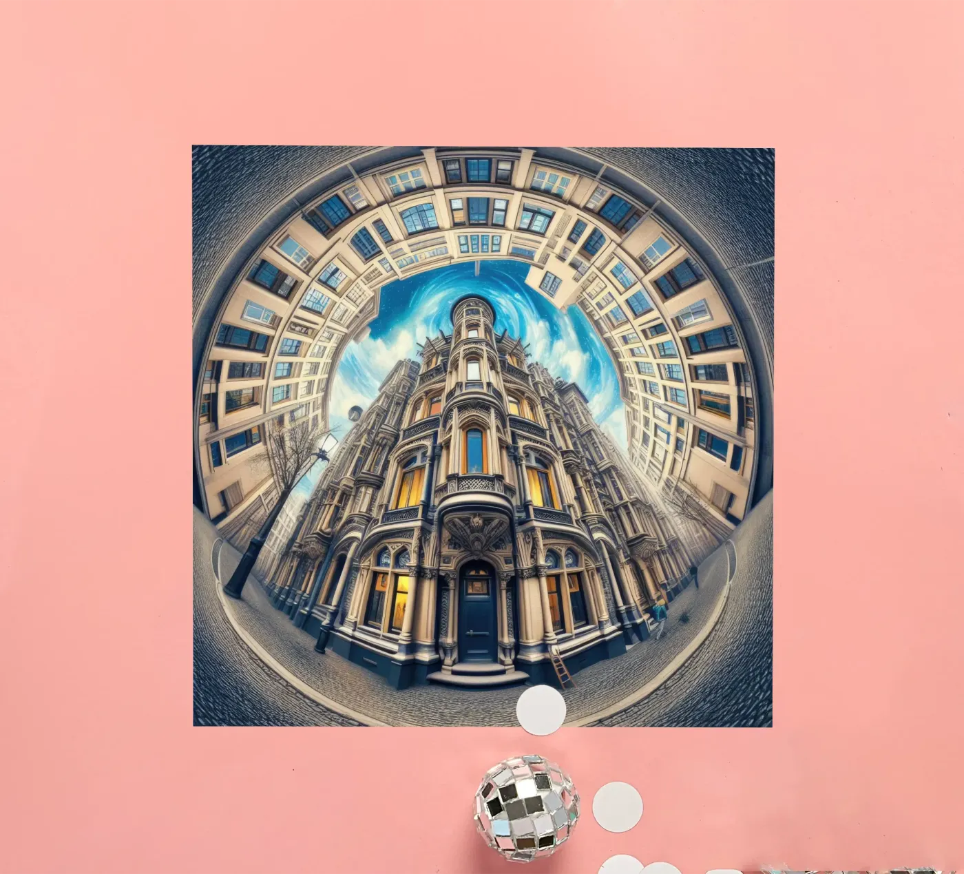 Sphere 059 - Circular Victorian Architecture adesivo da Spheres