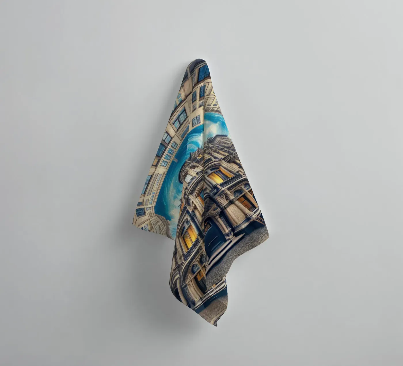 Sphere 059 - Circular Victorian Architecture asciugamano da bagno da Spheres