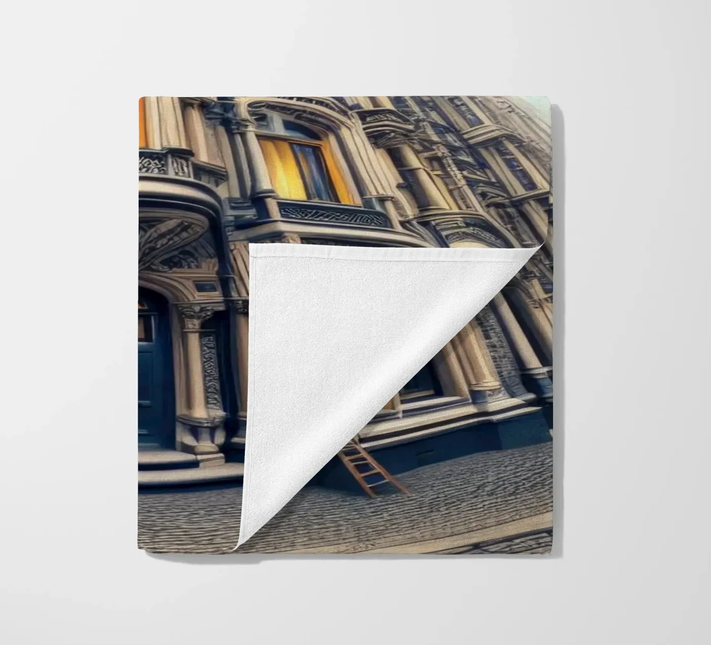 Sphere 059 - Circular Victorian Architecture strandhanddoek van Spheres