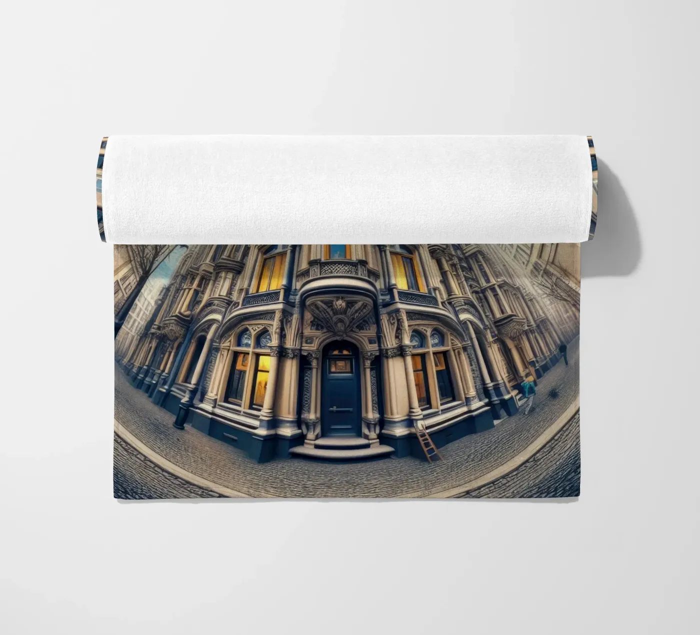 Sphere 059 - Circular Victorian Architecture strandhanddoek van Spheres