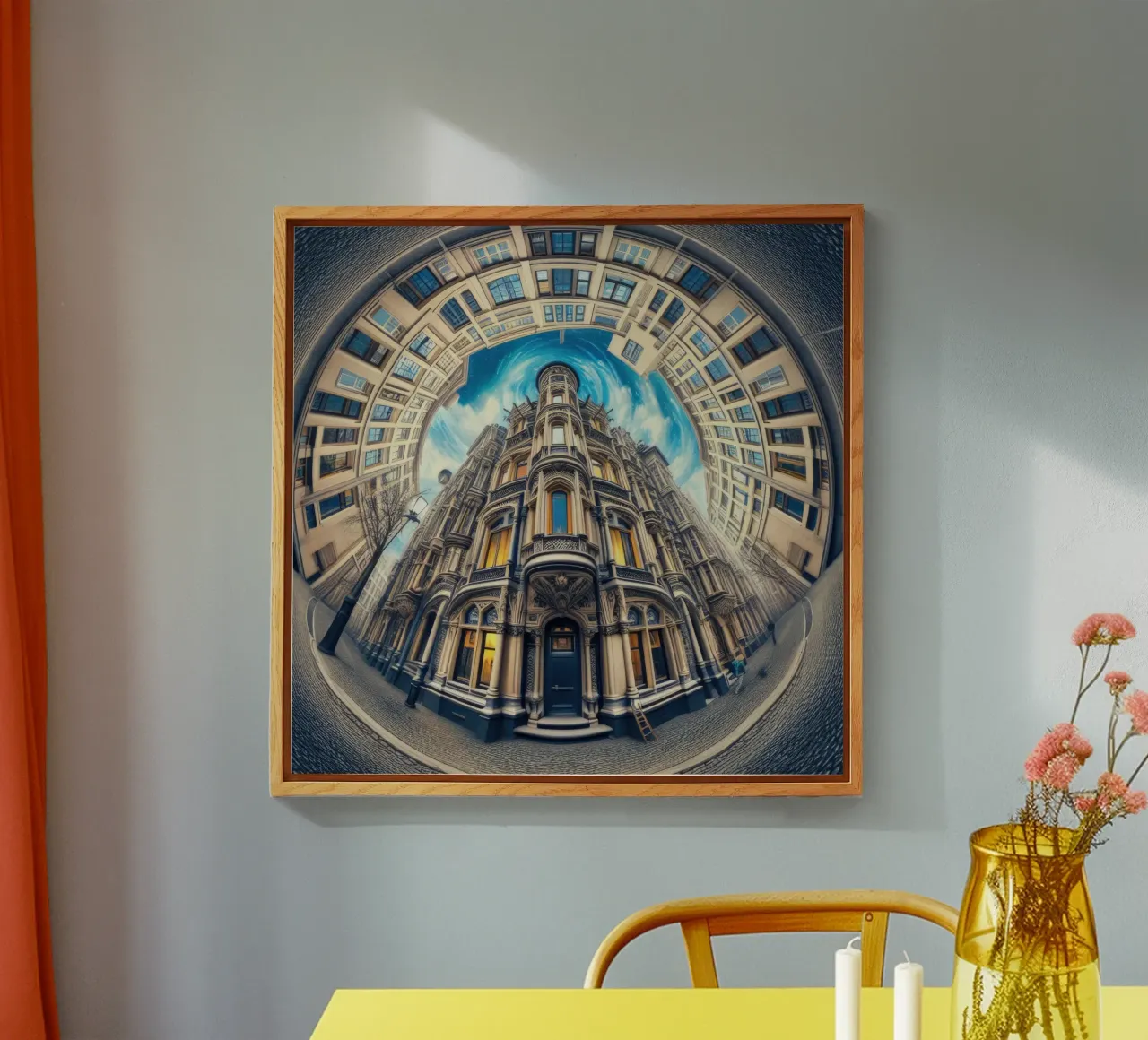 Sphere 059 - Circular Victorian Architecture plexiglass da Spheres