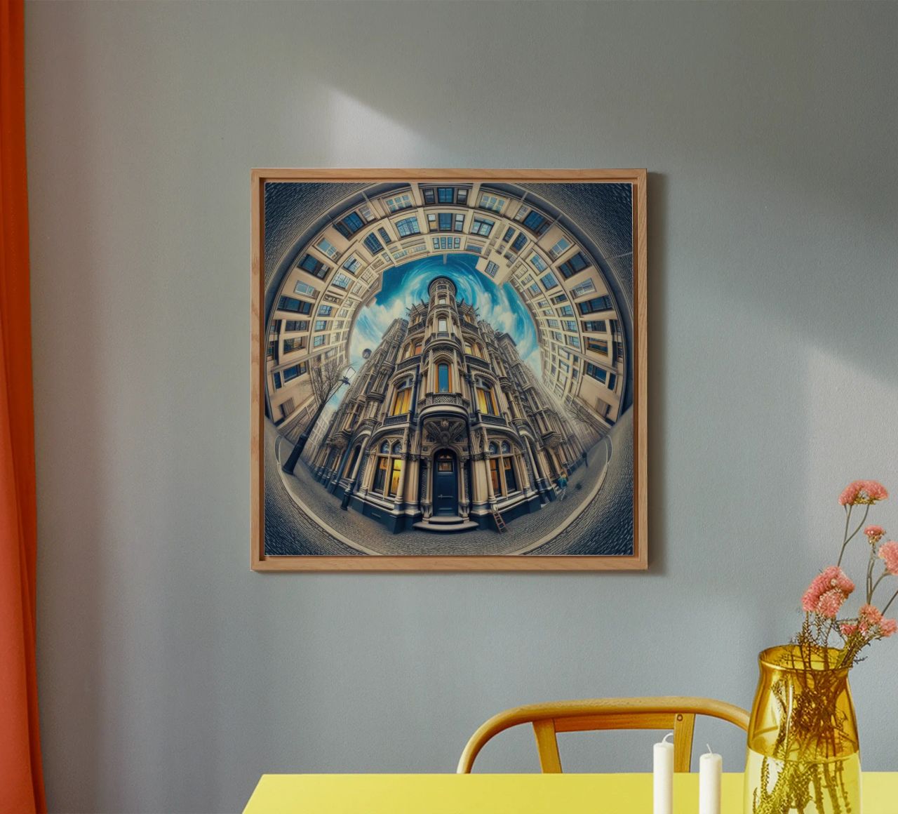 Sphere 059 - Circular Victorian Architecture alluminio dibond da Spheres