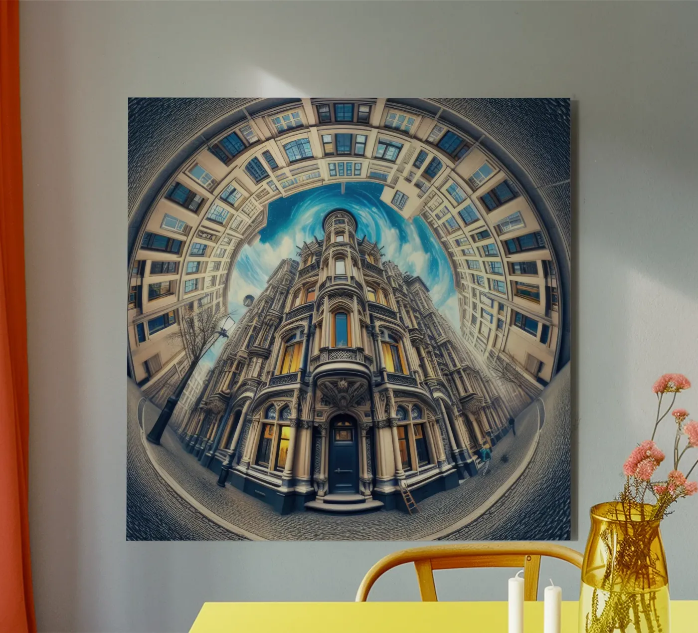 Sphere 059 - Circular Victorian Architecture forex-plaat van Spheres