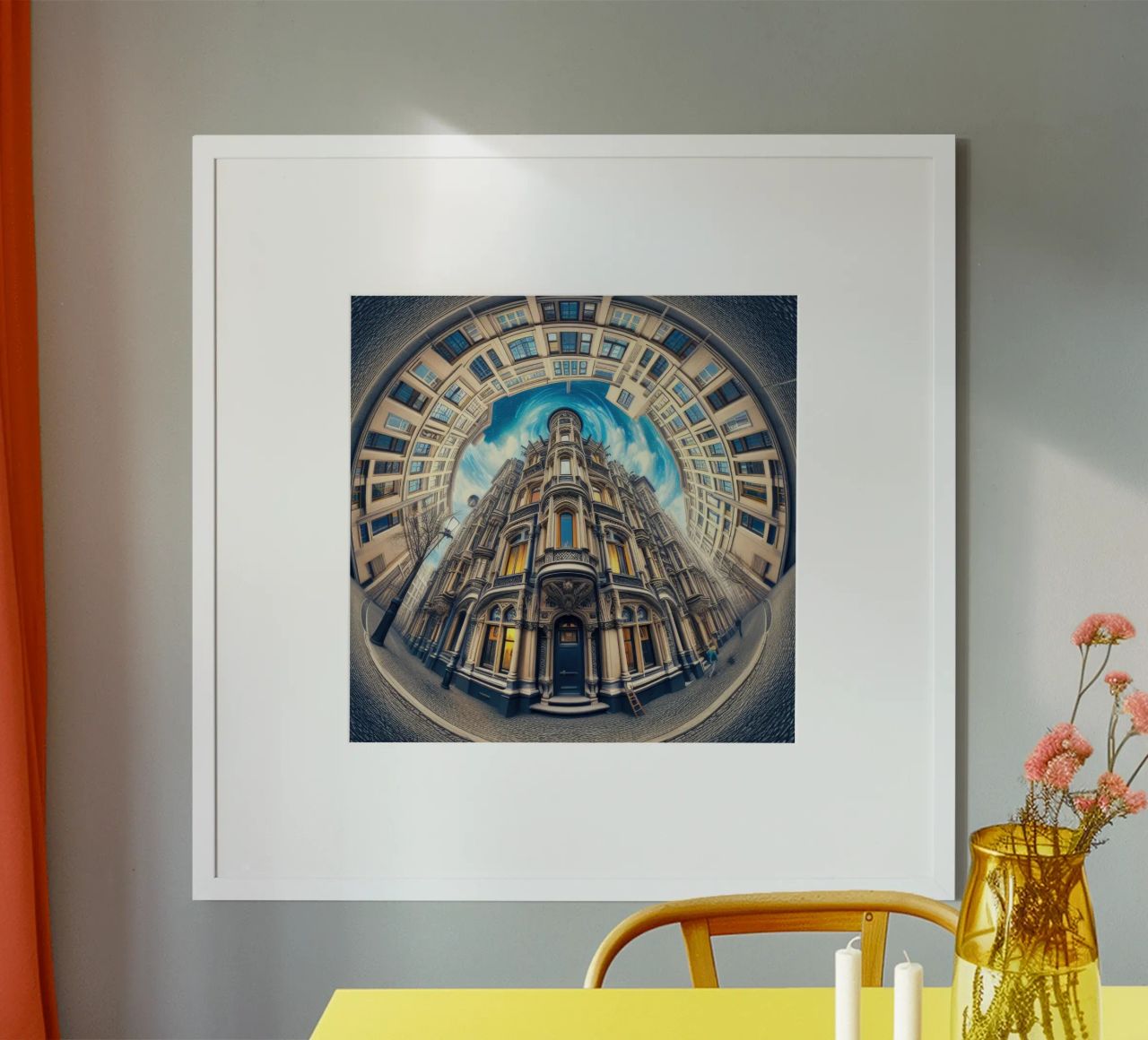 Sphere 059 - Circular Victorian Architecture Poster von Spheres