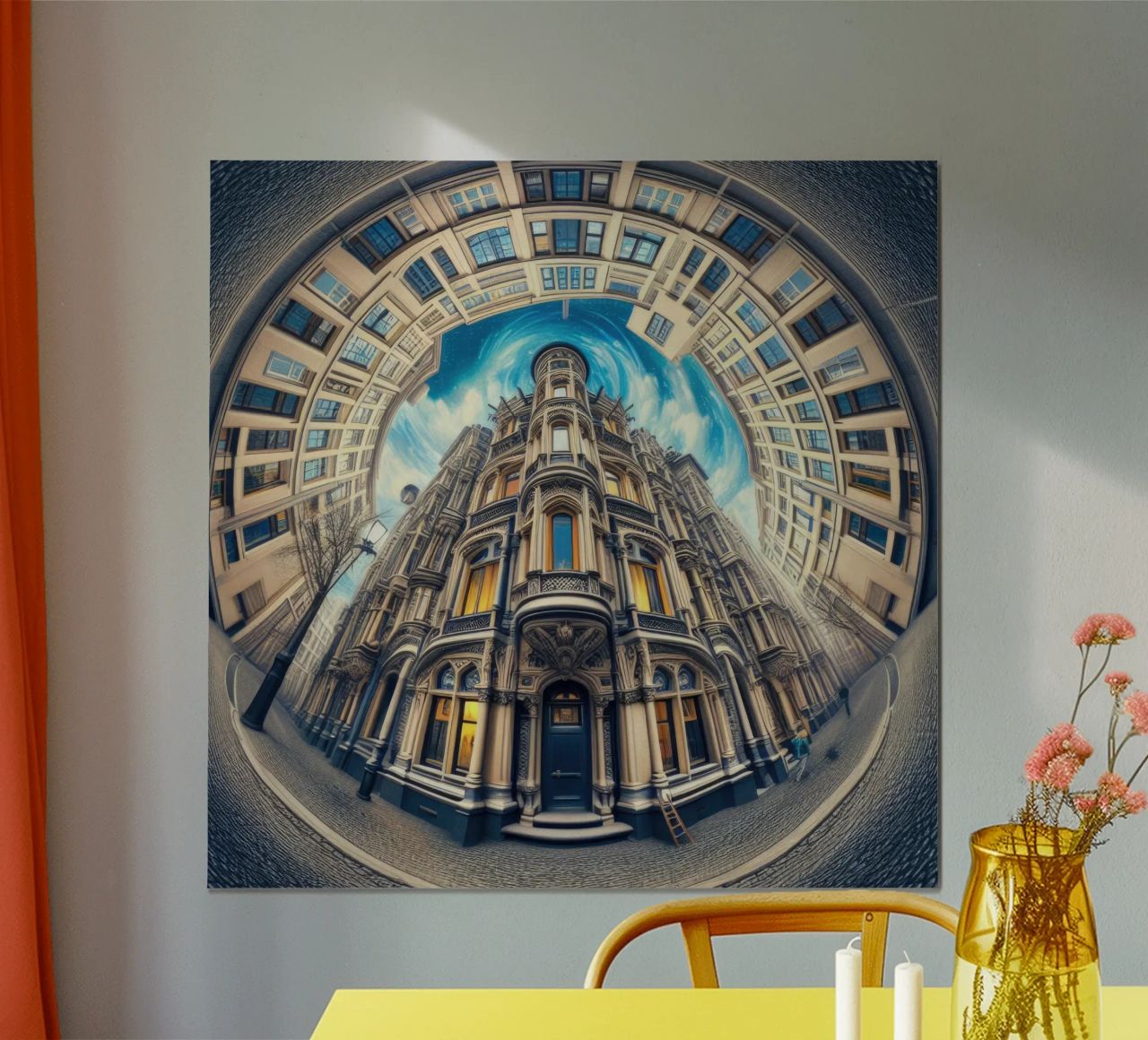 Sphere 059 - Circular Victorian Architecture Poster von Spheres