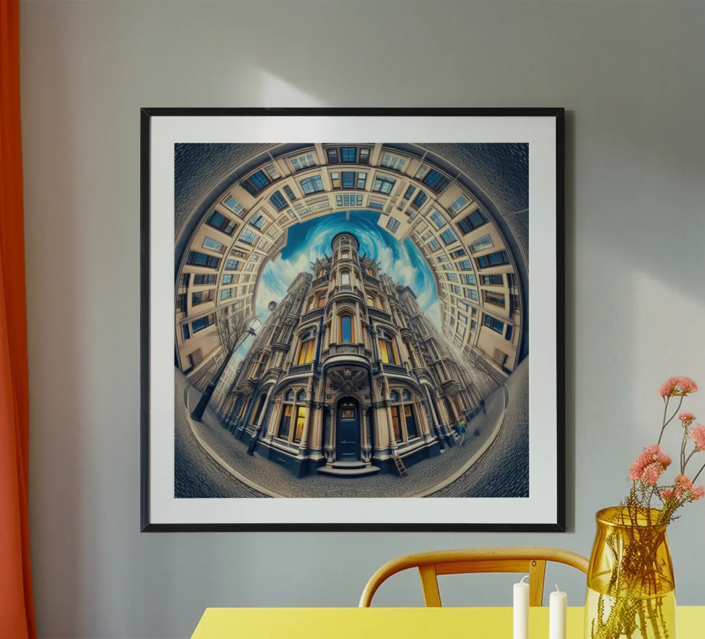 Sphere 059 - Circular Victorian Architecture poster by Spheres