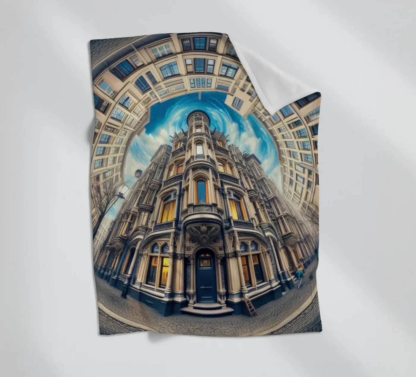 Sphere 059 - Circular Victorian Architecture fleecedeken van Spheres