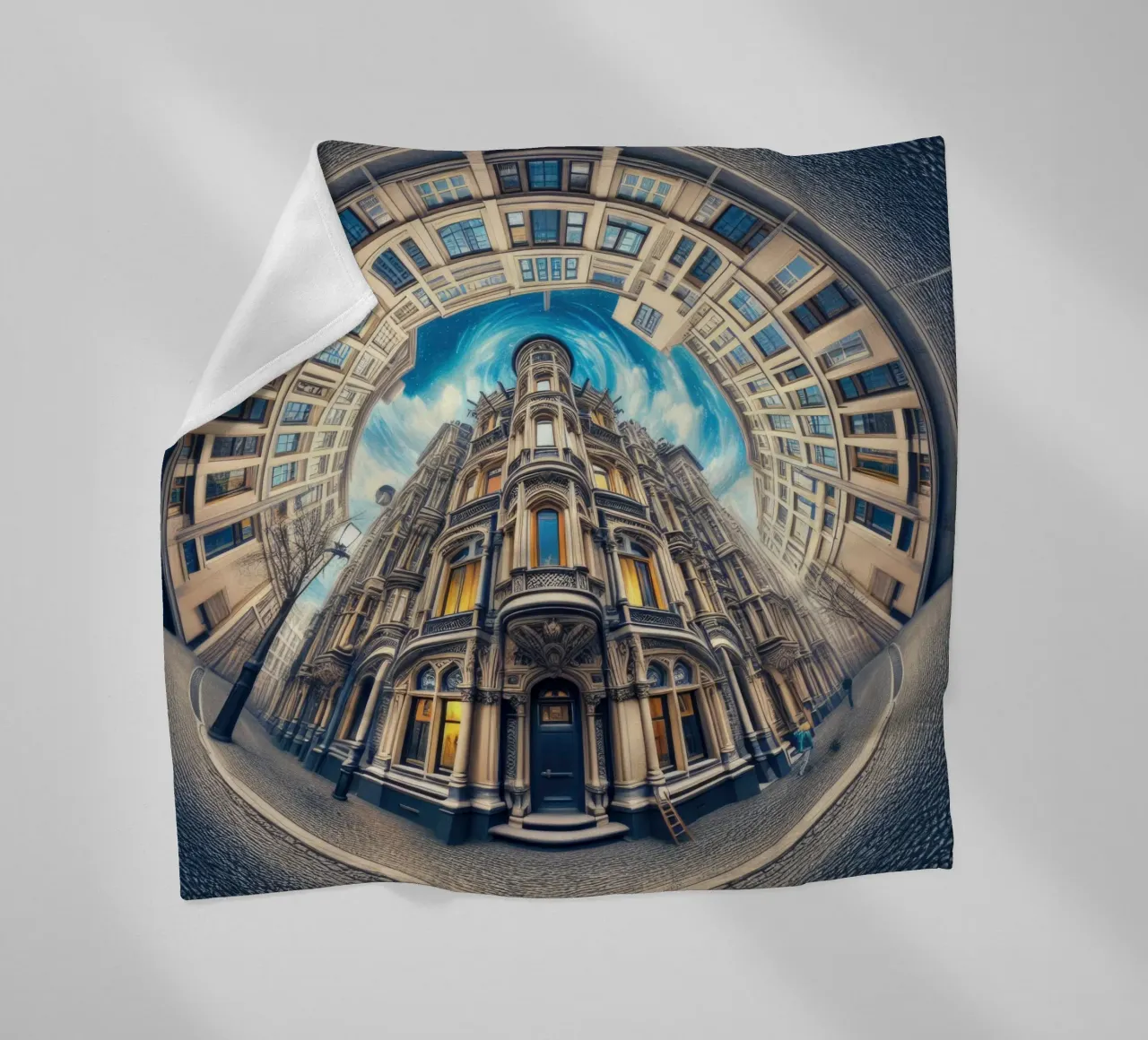 Sphere 059 - Circular Victorian Architecture coperta in pile da Spheres