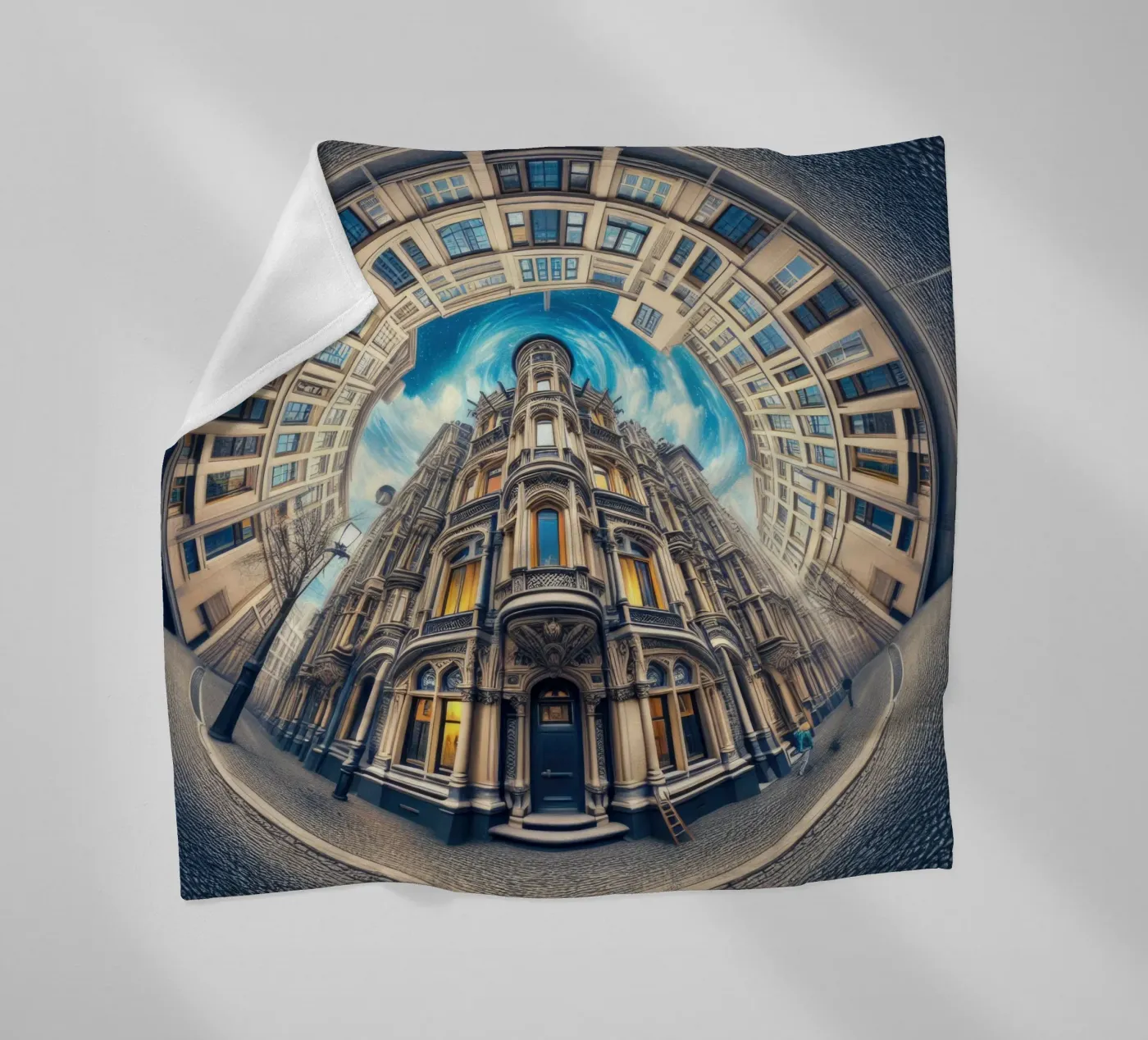 Sphere 059 - Circular Victorian Architecture fleecedeken van Spheres
