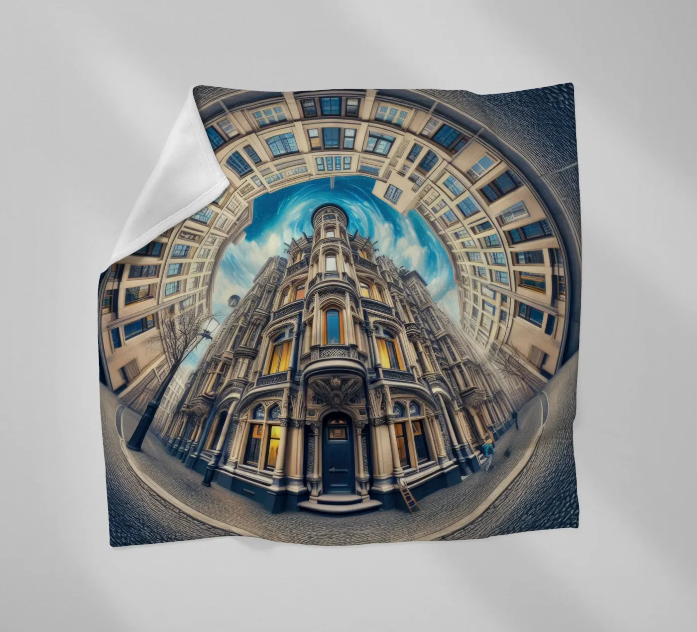 Sphere 059 - Circular Victorian Architecture coperta in pile da Spheres