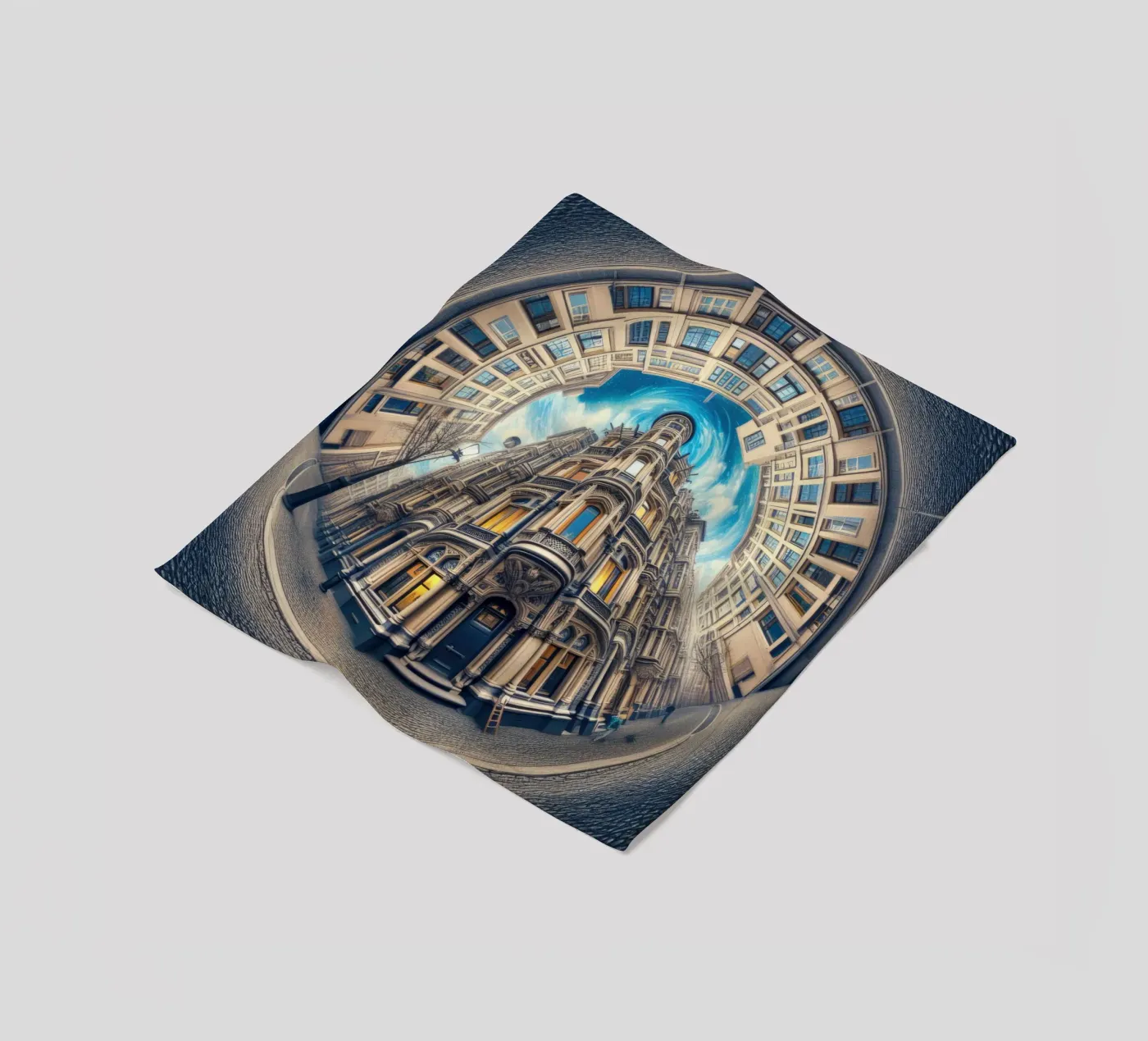 Sphere 059 - Circular Victorian Architecture coperta in pile da Spheres