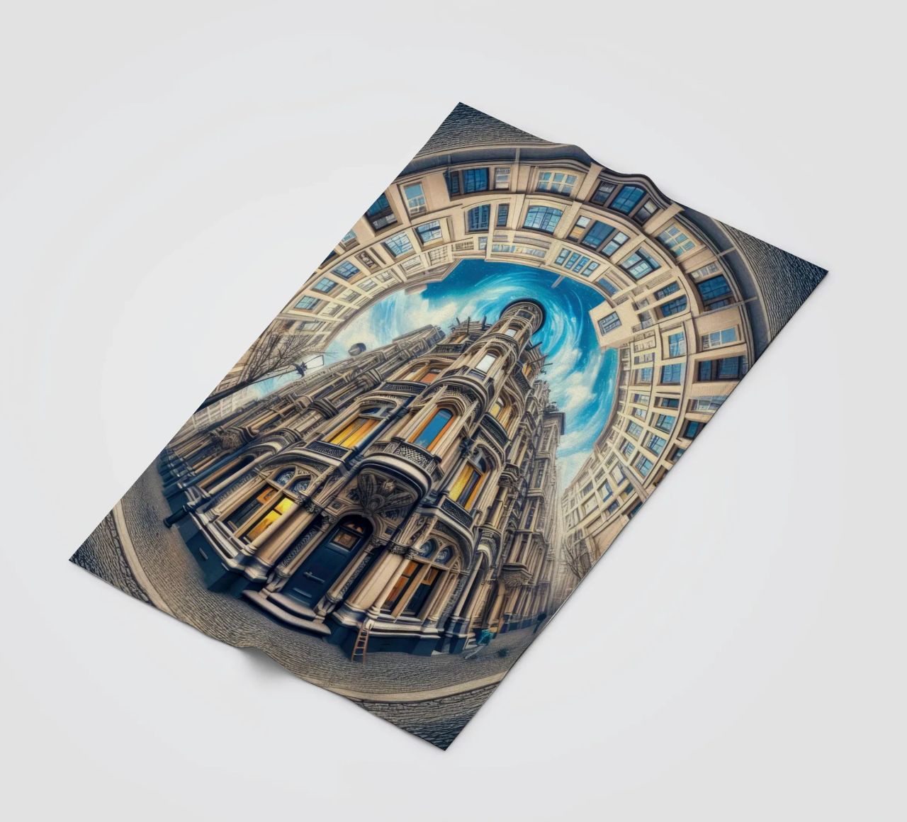 Sphere 059 - Circular Victorian Architecture coperta in pile da Spheres