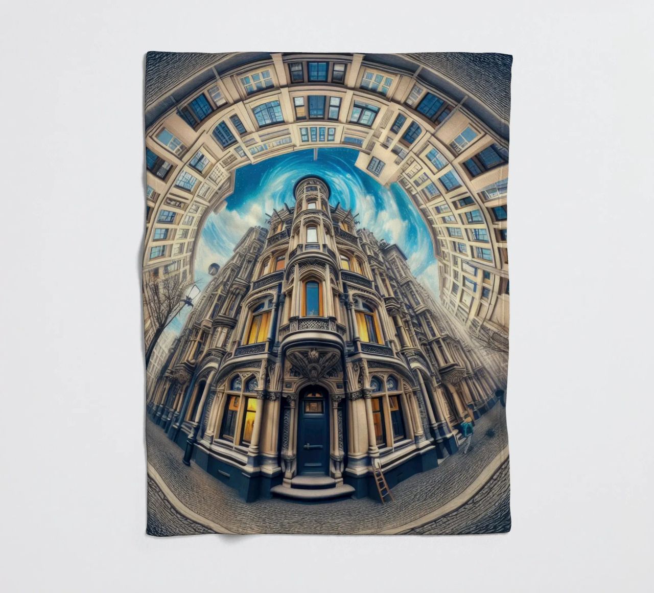 Sphere 059 - Circular Victorian Architecture coperta in pile da Spheres