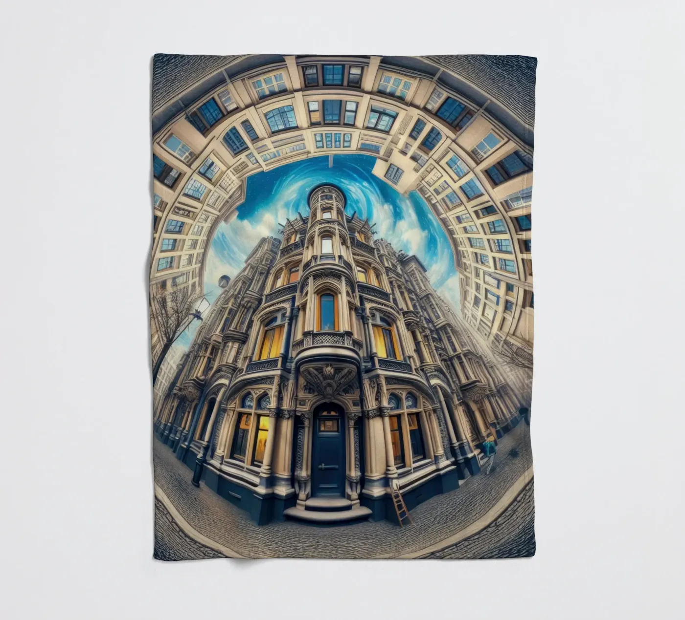 Sphere 059 - Circular Victorian Architecture coperta in pile da Spheres