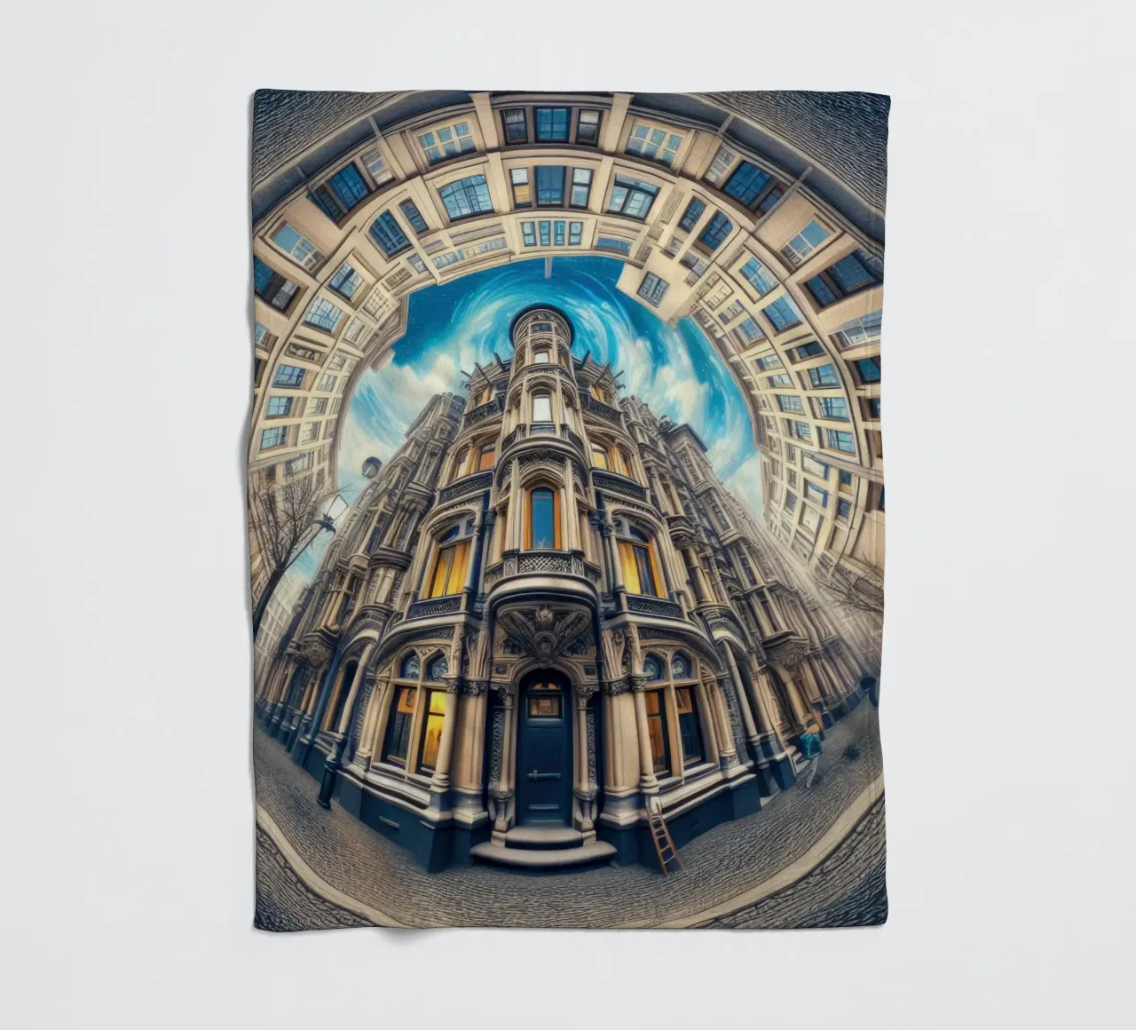 Sphere 059 - Circular Victorian Architecture coperta in pile da Spheres