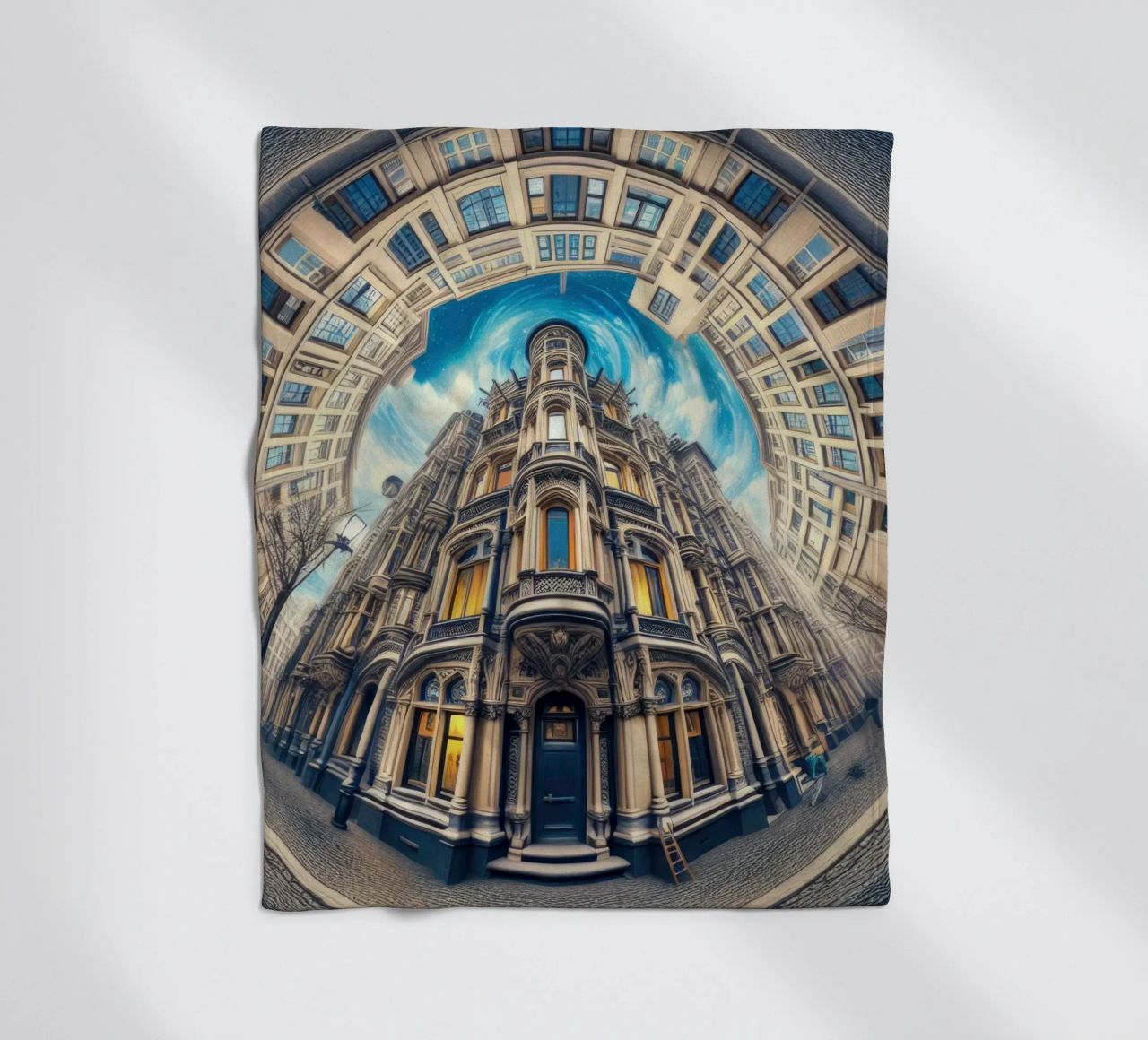 Sphere 059 - Circular Victorian Architecture coperta in pile da Spheres