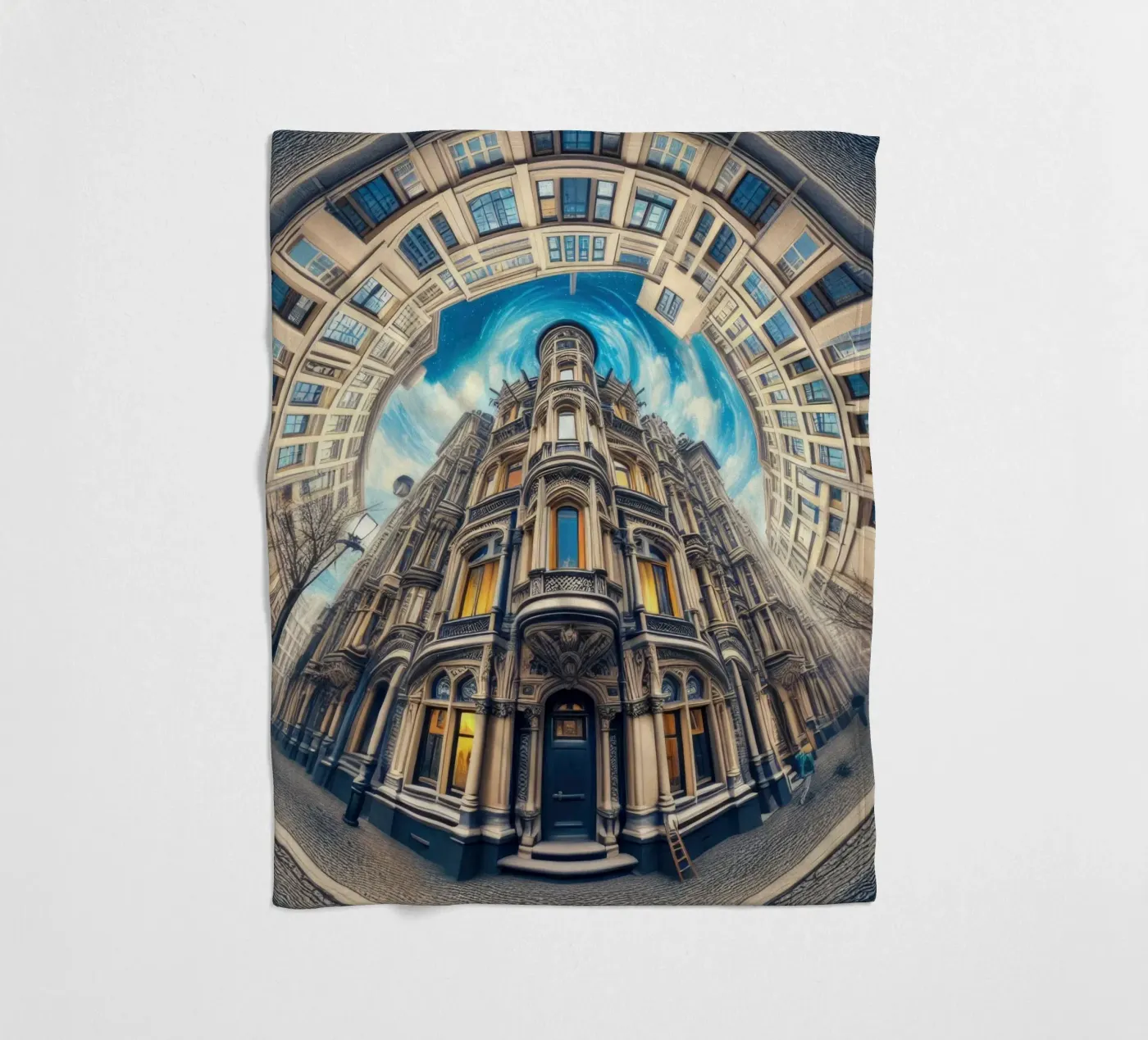 Sphere 059 - Circular Victorian Architecture coperta in pile da Spheres